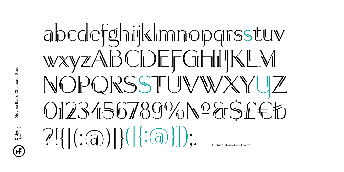 Example font Didyma #5